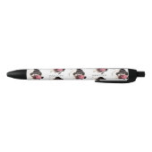 Gepersonaliseerde Franse Bulldog | Cute Frenchie Zwarte Inkt Pen (Bodem)