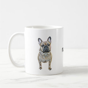 Gepersonaliseerde Franse Bulldog Koffiemok