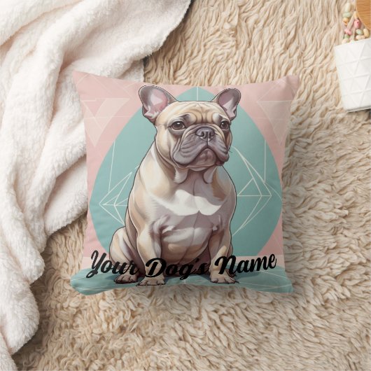 Gepersonaliseerde Franse Bulldog Kussen (Deken)