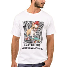 Gepersonaliseerde Franse stier hond verjaardag