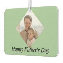 Gepersonaliseerde Freshener voor Vaderdag - Groen