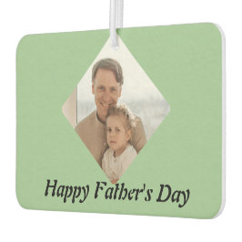 Gepersonaliseerde Freshener voor Vaderdag - Groen Luchtverfrisser