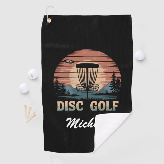 Gepersonaliseerde  Frisbee Disc Golfmand Golfhanddoek (Insitu)