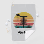 Gepersonaliseerde  Frisbee Disc Golfmand Golfhanddoek (Insitu)