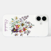 Gepersonaliseerde frontbloemen/Velvet Trumpet Flow Case-Mate iPhone Case (Achterkant (horizontaal))