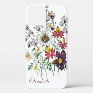 Gepersonaliseerde frontbloemen/Velvet Trumpet Flow Case-Mate iPhone Case