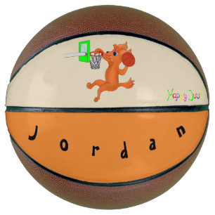 Gepersonaliseerde fullsize Basketball - Happy Bask Basketbal