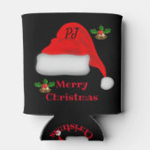 Gepersonaliseerde Fun Christmas Stubby Holder Blikjeskoeler (Achterkant)