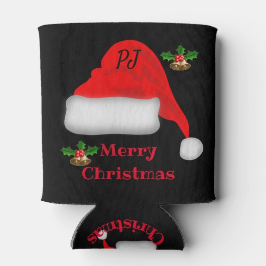 Gepersonaliseerde Fun Christmas Stubby Holder Blikjeskoeler (Achterkant)