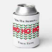Gepersonaliseerde Fun Christmas Stubby Holder Blikjeskoeler (Blikje Voorkant)