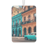 Gepersonaliseerde Fun Cuba Street Car luchtverfris Luchtverfrisser (Achterkant)