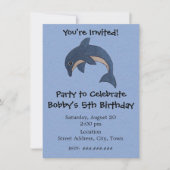 Gepersonaliseerde Fun Jumping Verjaardagsfeestje D Kaart (Voorkant)