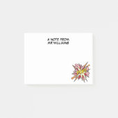 Gepersonaliseerde Fun Retro Comic Book Pop Art Post-it® Notes (Voorkant)