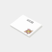 Gepersonaliseerde Fun Retro Comic Book Pop Art Post-it® Notes (Schuin)