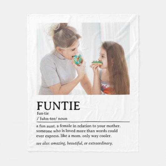 Gepersonaliseerde Functie Definitie Quote Fleece Deken (Voorkant)