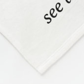 Gepersonaliseerde Functie Definitie Quote Fleece Deken (Hoek)