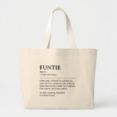 Gepersonaliseerde Functie Definitie Quote Grote Tote Bag (Voorkant)