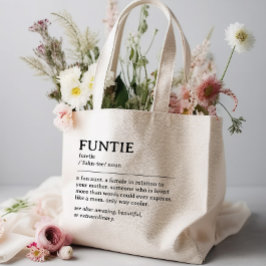 Gepersonaliseerde Functie Definitie Quote Grote Tote Bag