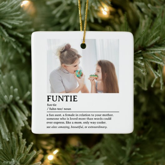 Gepersonaliseerde Functie Definitie Quote Keramisch Ornament (Boom)