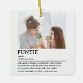 Gepersonaliseerde Functie Definitie Quote Keramisch Ornament (Voorkant)