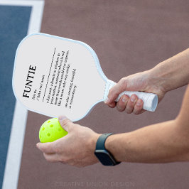 Gepersonaliseerde Functie Definitie Quote Pickleball Paddle