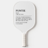 Gepersonaliseerde Functie Definitie Quote Pickleball Paddle (Voorkant)
