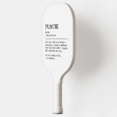 Gepersonaliseerde Functie Definitie Quote Pickleball Paddle (Links)
