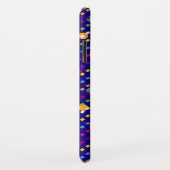 Gepersonaliseerde Funky Circles, Dashes Patroon Ma Case-Mate iPhone Case (Achterkant/rechts)