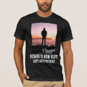 Gepersonaliseerde Funny 40th Milestone Birthday T- T-shirt (Voorkant)