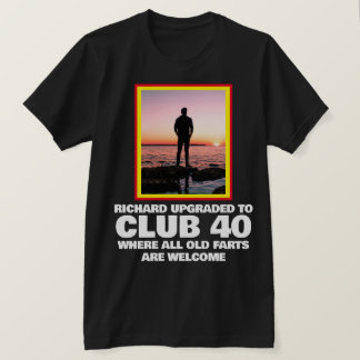 Gepersonaliseerde Funny 40th Milestone Birthday T- T-shirt