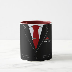 Gepersonaliseerde Funny Business Coffee Mok Aangep
