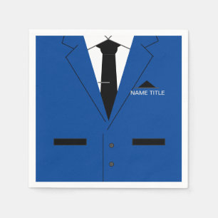 Gepersonaliseerde Funny Business Napkins Jouw teks Servet