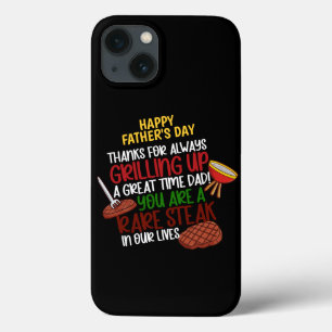 Gepersonaliseerde Funny Grill Chef papa Case-Mate iPhone Case