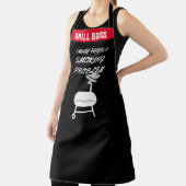 Gepersonaliseerde Funny Grill Quotes BBQ Gezegden  Schort (Insitu)