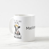 Gepersonaliseerde Funny Ik heb OCD Koffiemok (Voorkant links)