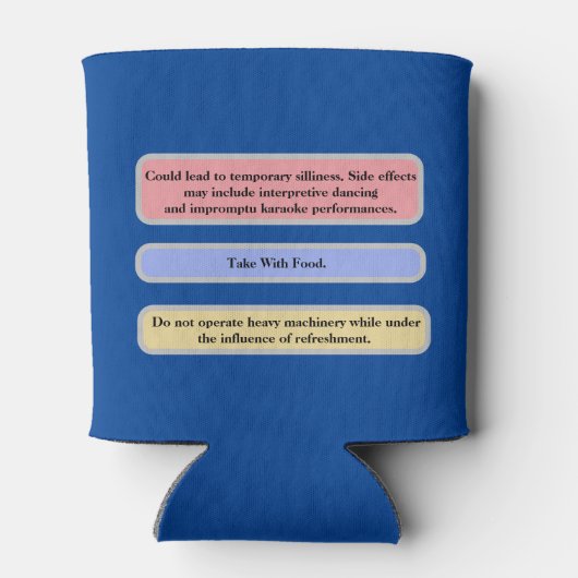 Gepersonaliseerde Funny Koelbox Blikjeskoeler (Achterkant)