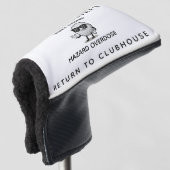 Gepersonaliseerde Funny Lost Balls Golf Head Hoesj Golfheadcover (3/4 voorkant)