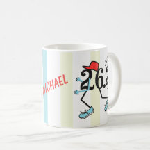 GEPERSONALISEERDE Funny Marathon 26.2 © Gift for R