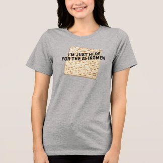 Gepersonaliseerde Funny Matzoh Pascha Tri-Blend Shirt