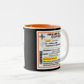 Gepersonaliseerde Funny Prescription Coffee Mok (Voorkant rechts)
