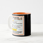 Gepersonaliseerde Funny Prescription Coffee Mok (Voorkant links)