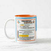 Gepersonaliseerde Funny Prescription Coffee Mok (Links)
