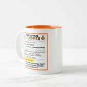 Gepersonaliseerde Funny Prescription Coffee Mok (Voorkant links)