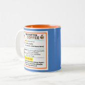 Gepersonaliseerde Funny Prescription Coffee Mok (Voorkant links)