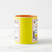 Gepersonaliseerde Funny Prescription Coffee Mok (Center)