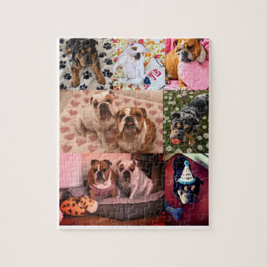 GEPERSONALISEERDE FUR BABIES LEGPUZZEL (Verticaal)