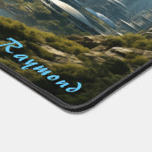 Gepersonaliseerde Future City Landschap Desk Mat (Hoek)