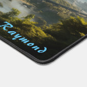 Gepersonaliseerde Future City Landschap Desk Mat (Hoek)