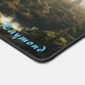 Gepersonaliseerde Future City Landschap Desk Mat (Hoek)