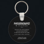 Gepersonaliseerde Fysiotherapeut Grappig Sleutelhanger<br><div class="desc">Gepersonaliseerde Fysiotherapeut Grappige Cadeaus!</div>